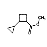 CAS#: 146857-43-4, Methyl 2-Cyclopropyl-1-Cyclobutene-1-Carboxylate