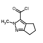 CAS#: 146979-78-4, 2-Methyl-2,4,5,6-Tetrahydrocyclopenta[c]Pyrazole-3-Carbonyl Chloride