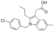 CAS#: 147-18-2, 2-[1-[(4-Chlorophenyl)Methyl]-5-Methyl-2-Propylindol-3-Yl]Acetic Acid