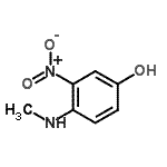 CAS#: 14703-88-9, 4-(Methylamino)-3-Nitrophenol