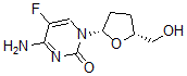 CAS#: 147058-39-7, 4-Amino-5-Fluoro-1-[(2S,5R)-5-(Hydroxymethyl)Oxolan-2-Yl]Pyrimidin-2-One