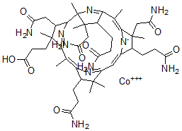 CAS 登录号：14708-92-0， 钴啉胺酸