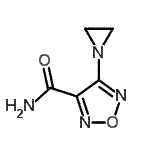 CAS#: 147194-49-8, 4-(1-Aziridinyl)-1,2,5-Oxadiazole-3-Carboxamide