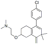 CAS#: 147241-86-9, 2-[[5-(4-Chlorophenyl)-7,7-Dimethyl-8-Methylidene-5,6-Dihydronaphthalen-2-Yl]Oxy]-N,N-Dimethylethanamine