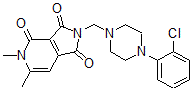 CAS#: 147297-08-3, 2-[[4-(2-Chlorophenyl)Piperazin-1-Yl]Methyl]-5,6-Dimethylpyrrolo[3,4-c]Pyridine-1,3,4-Trione