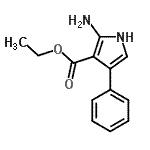 CAS#: 147353-77-3, Ethyl 2-Amino-4-Phenyl-1H-Pyrrole-3-Carboxylate
