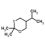 CAS#: 147354-43-6, 5-Isopropyl-2,2-Dimethyl-1,3-Oxathiane
