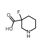 CAS#: 147727-13-7, 3-Fluoro-3-Piperidinecarboxylic Acid