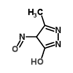 CAS#: 147738-82-7, 5-Methyl-4-Nitroso-2,4-Dihydro-3H-Pyrazol-3-One