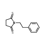 CAS 登录号：147767-16-6， 1-(2-苯基乙基)-2,5-吡咯烷二硫酮