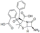 CAS 登录号:14796-35-1, 2-(2'-羧基苯基)苯甲酰基-6-氨基青霉烷酸