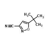 CAS 登录号：148014-06-6， 5-(2-甲基-2-丙基)-1,2-恶唑-3-甲腈