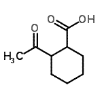 CAS#: 148029-00-9, 2-Acetylcyclohexanecarboxylic acid