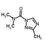 CAS#: 14803-79-3, N,N,3-Trimethyl-1H-1,2,4-Triazole-1-Carboxamide