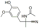 CAS#: 14818-98-5, (-)-N-(1-Cyano-1-Vanillylethyl)Acetamide