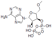 CAS#: 148253-84-3, [(2R,3S,4R,5R)-5-(6-Aminopurin-9-Yl)-4-Hydroxy-2-(Methoxymethyl)Oxolan-3-Yl] Phosphono Hydrogen Phosphate