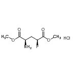 CAS 登录号：148267-91-8， 二甲基(4S)-4-氟-D-谷氨酸盐酸盐(1:1)