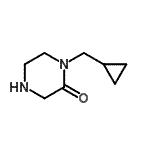CAS#: 148336-01-0, 1-(Cyclopropylmethyl)-2-Piperazinone