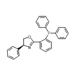 CAS 登录号：148461-15-8， (4S)-2-[2-(二苯基膦基)苯基]-4-苯基-4,5-二氢-1,3-恶唑