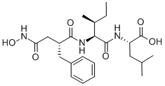 CAS#: 148473-36-3, (2S)-2-[[(2S,3S)-2-[[(2R)-4-(Hydroxyamino)-4-Oxo-2-(Phenylmethyl)Butanoyl]Amino]-3-Methylpentanoyl]Amino]-4-Methylpentanoic Acid