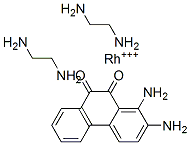 CAS#: 148485-19-2, Bis(ethylenediamine)(9,10-phenanthrenequinonediamine)rhodium(III)