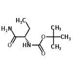 CAS#: 148528-89-6, 2-Methyl-2-Propanyl [(2S)-1-Amino-1-Oxo-2-Butanyl]Carbamate
