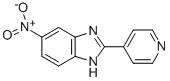 CAS 登录号：148533-73-7， 6-硝基-2-(4-吡啶基)-1H-苯并咪唑