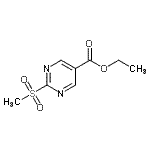 CAS#: 148550-51-0, Ethyl 2-(Methylsulfonyl)-5-Pyrimidinecarboxylate