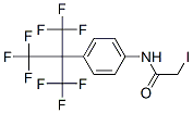 CAS#: 148562-02-1, N-[4-[1,1,1,3,3,3-Hexafluoro-2-(Trifluoromethyl)Propan-2-Yl]Phenyl]-2-Iodoacetamide