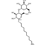 CAS#: 148565-56-4, Decyl 4-O-alpha-D-Glucopyranosyl-1-Thio-beta-D-Glucopyranoside