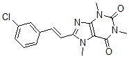 CAS#: 148589-13-3, 8-[2-(3-Chlorophenyl)Ethenyl]-1,3,7-Trimethylpurine-2,6-Dione