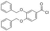 CAS 登录号：1486-54-0， 3,4-二(苄氧基)苯甲酰氯