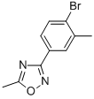 CAS 登录号：148672-39-3， 3-(4-溴-3-甲基苯基)-5-甲基-1,2,4-恶二唑