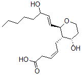 CAS#: 148682-73-9, (Z)-5-[(2R,3S,4S)-4-Hydroxy-2-[(E)-3-Hydroxyoct-1-Enyl]Oxan-3-Yl]Pent-3-Enoic Acid