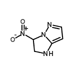 CAS#: 148777-85-9, 3-Nitro-2,3-Dihydro-1H-Imidazo[1,2-b]Pyrazole
