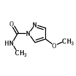 CAS#: 14883-91-1, 4-Methoxy-N-Methyl-1H-Pyrazole-1-Carboxamide