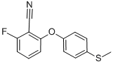 CAS#: 148901-52-4, 2-Fluoro-6-[4-(Methylthio)Phenoxy]-Benzonitrile