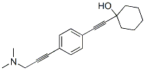CAS#: 14893-26-6, 1-[[4-[3-(Dimethylamino)-1-Propynyl]Phenyl]Ethynyl]-1-Cyclohexanol