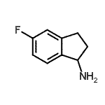 CAS#: 148960-39-8, 5-Fluoro-1-Indanamine