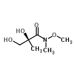CAS#: 149099-00-3, (2S)-2,3-Dihydroxy-N-Methoxy-N,2-Dimethylpropanamide