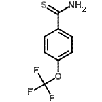 CAS 登录号：149169-34-6， 4-(三氟甲氧基)苯硫代甲酰胺