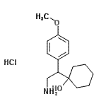 CAS 登录号：149289-31-6， 1-[2-氨基-1-(4-甲氧基苯基)乙基]环己醇盐酸盐(1:1)
