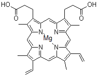 CAS 登录号：14947-11-6， 原卟啉镁