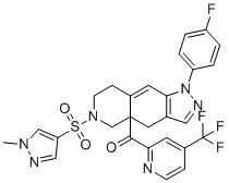 CAS#: 1496510-51-0, Relacorilant