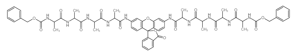 CAS 登录号：149695-85-2， 二(N-苄氧羰基四丙氨酰)玫瑰精