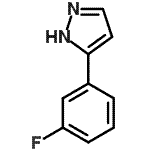 CAS#: 149739-61-7, 5-(3-Fluorophenyl)-1H-Pyrazole