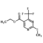 CAS 登录号：149771-12-0， 乙基2-(甲硫基)-4-(三氟甲基)-5-嘧啶羧酸酯