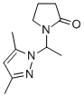 CAS#: 149775-60-0, 1-[1-(3,5-Dimethylpyrazol-1-Yl)Ethyl]Pyrrolidin-2-One
