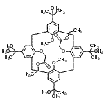 CAS 登录号：149775-71-3， O(1),O(3)-二(乙氧羰基甲基)-O(2),O(4)-二甲基-p-叔丁基杯(4)芳烃