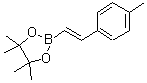 CAS#: 149777-84-4, 4,4,5,5-Tetramethyl-2-[(E)-2-(4-Methylphenyl)Vinyl]-1,3,2-Dioxaborolane
